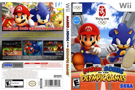 mario and sonic at the olympic games 2008 wii